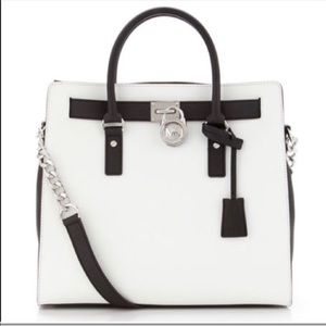 Michael Kors Classic Sarafino Leather Hamilton bag